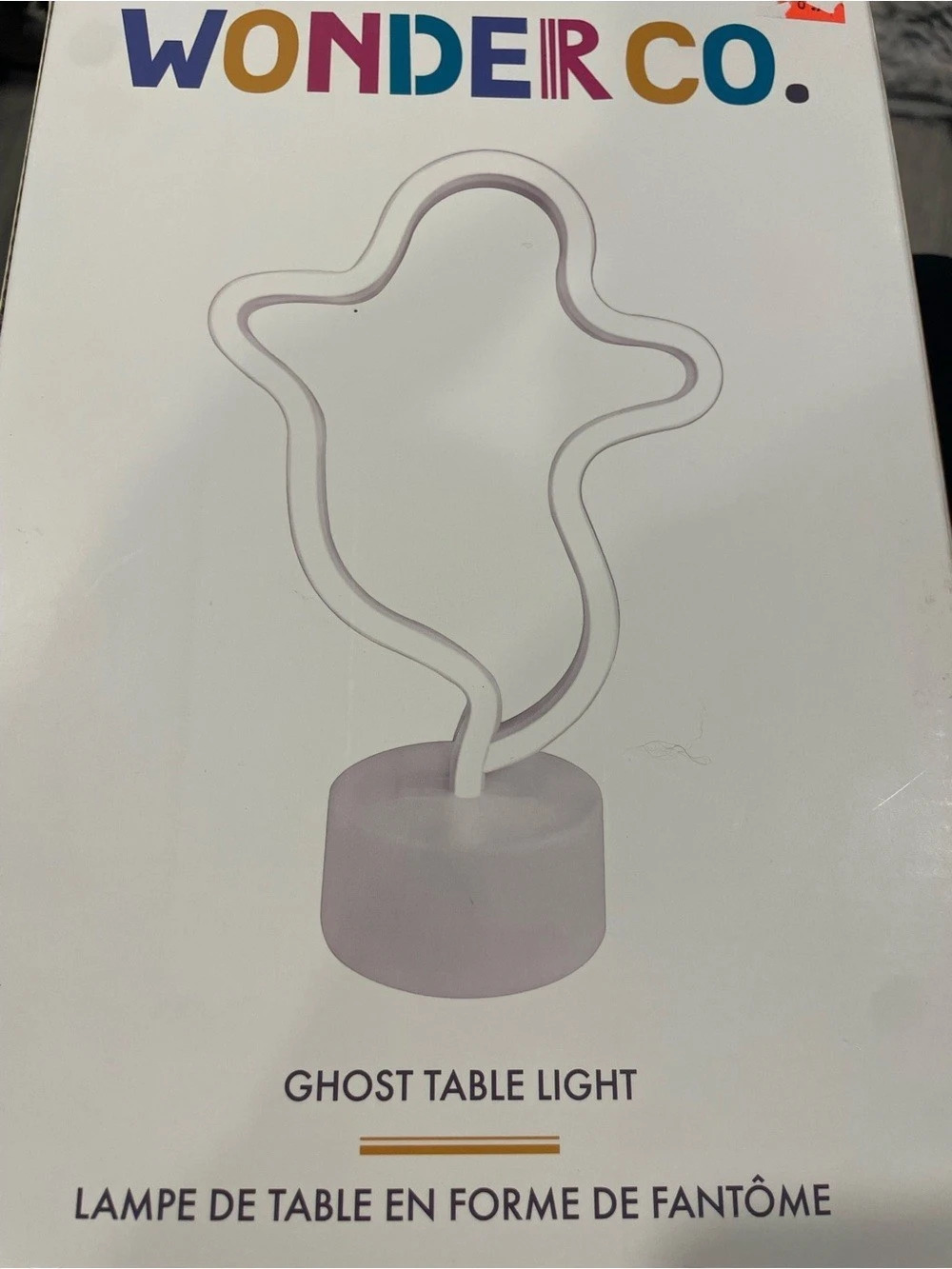 Wonder Co. Ghost Table Light. Blue NWT